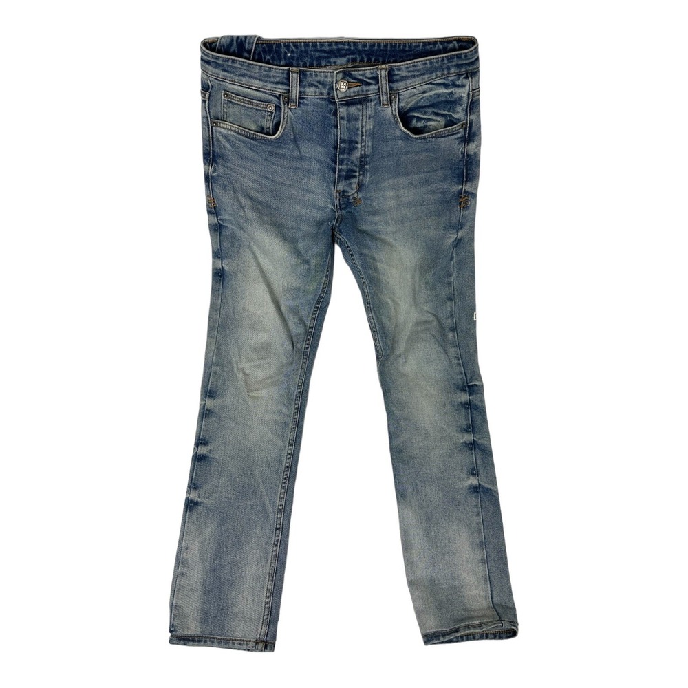 Ksubi Chitch Pure Dynamite Light Wash Mens Tapered Jeans 31x28 Blue